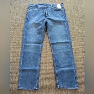 Levis 505 Jeans Mens 40 x 32 Straight Leg Regular Fit Medium Wash Denim